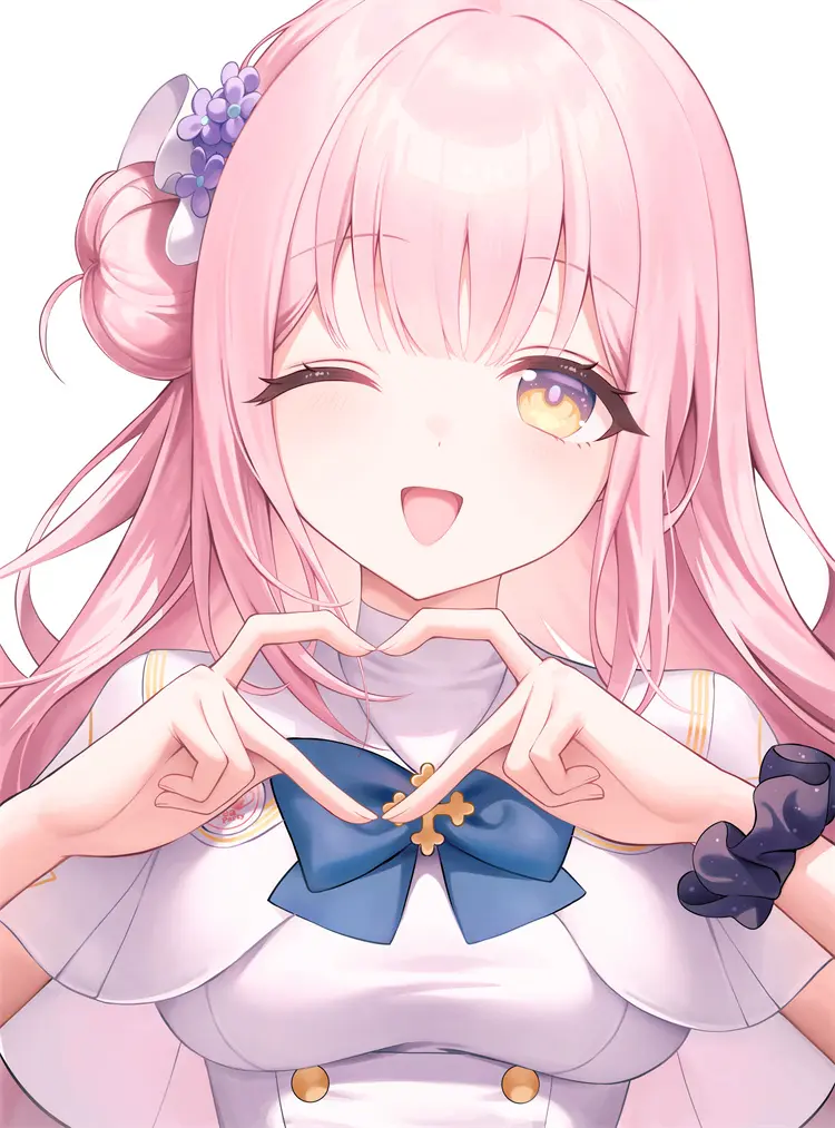 手机壁纸 蔚蓝档案 圣园未花 游戏壁纸 插画美图