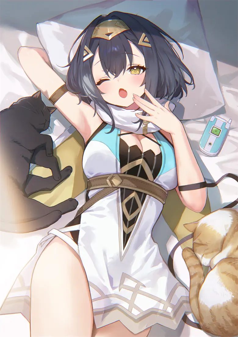 手机壁纸 Stella Sora 星塔旅人 琥珀 游戏壁纸 插画美图