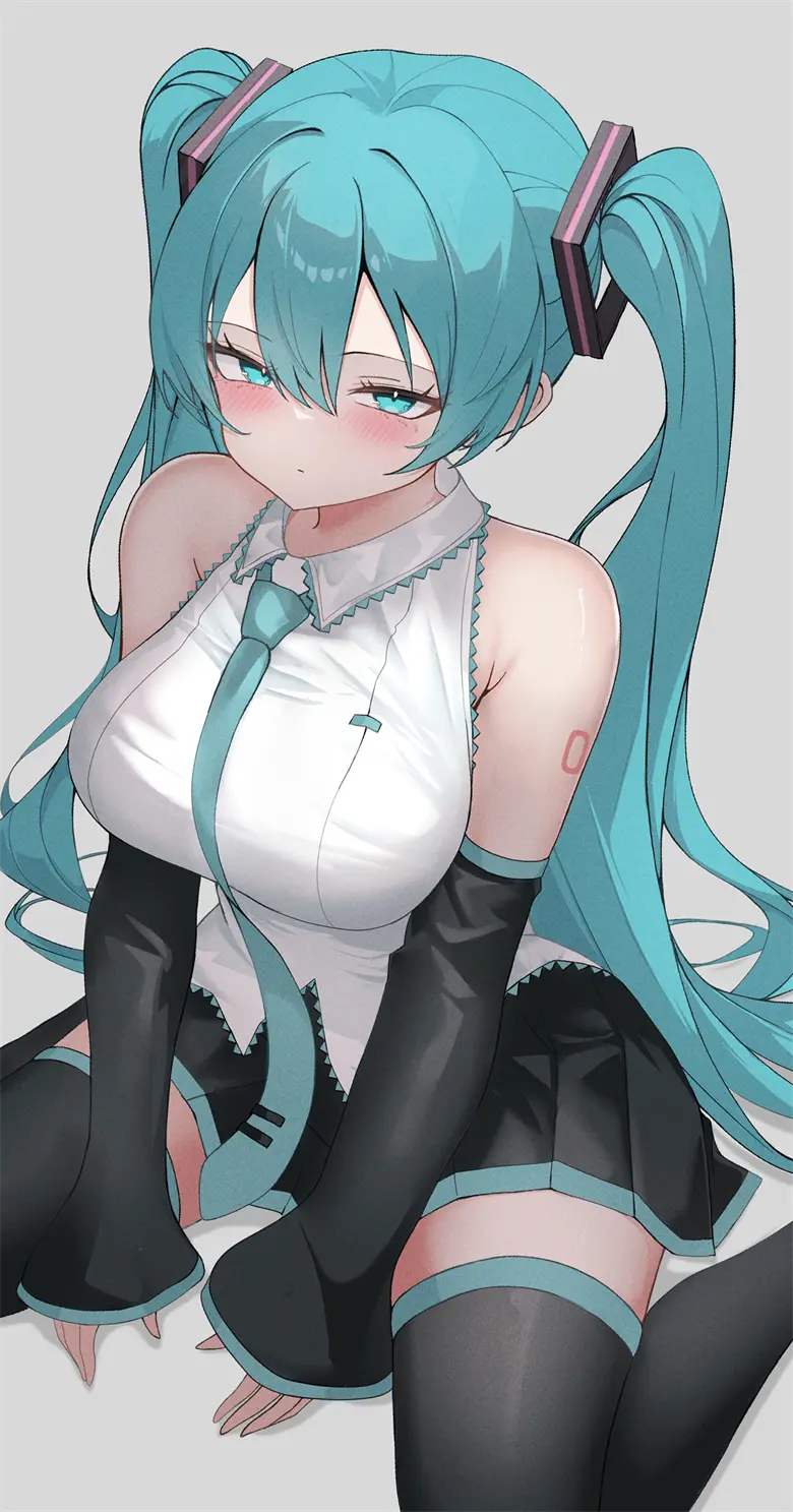 手机壁纸 虚拟偶像 初音未来 Miku 插画美图
