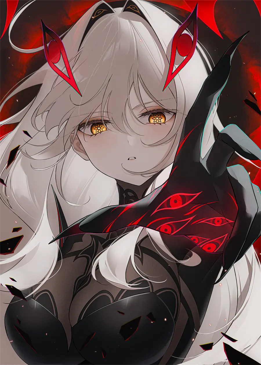 原神 若娜瓦 白发 游戏壁纸 手机壁纸 插画美图