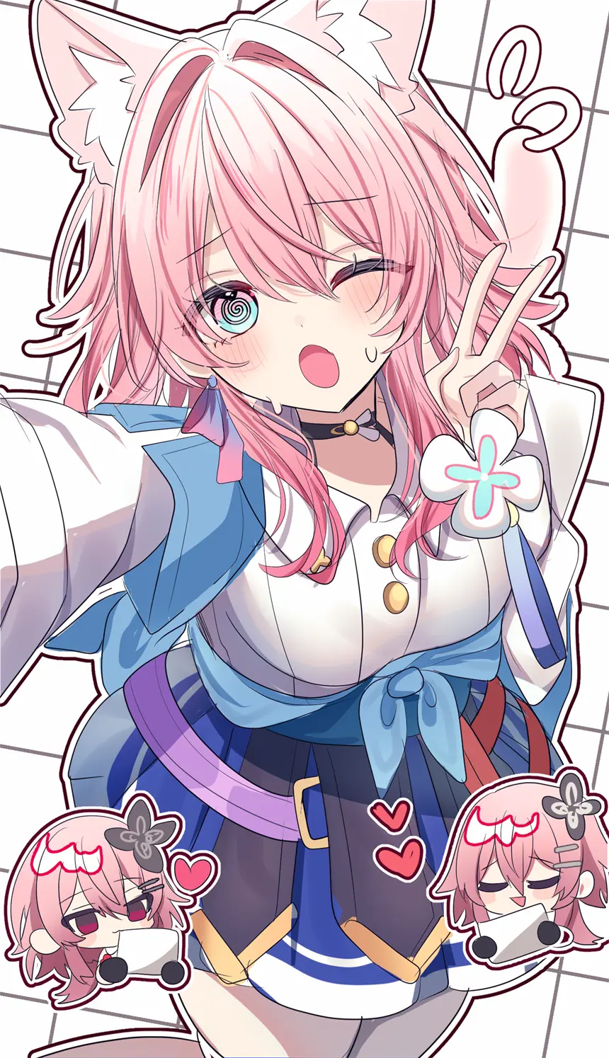 崩坏：星穹铁道 三月七 游戏壁纸 手机壁纸 插画美图