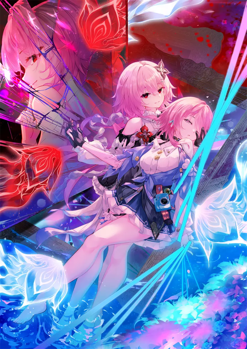 崩坏：星穹铁道 长夜月×三月七 游戏壁纸 手机壁纸