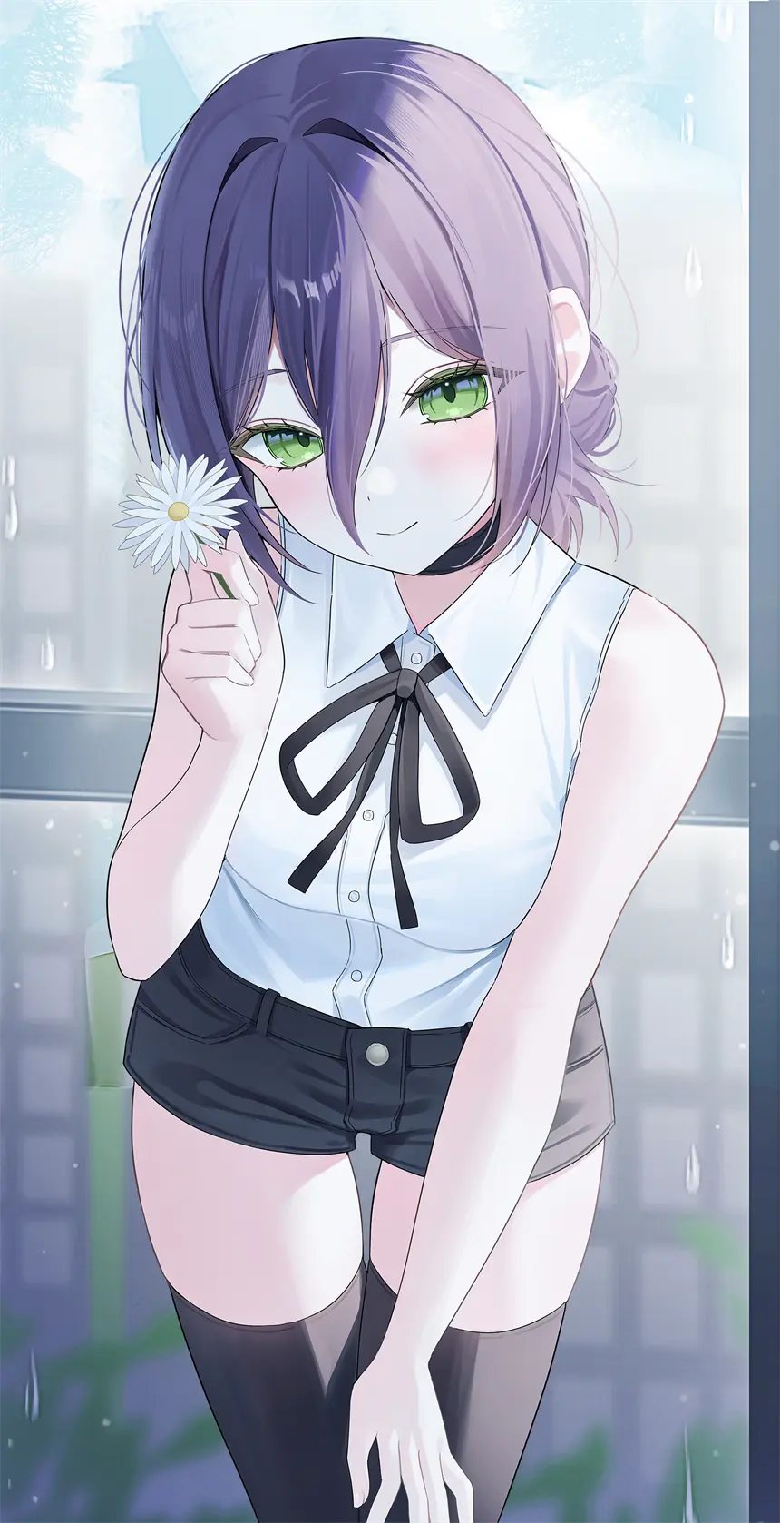 电锯人 蕾塞 花 美少女 动漫壁纸 手机壁纸