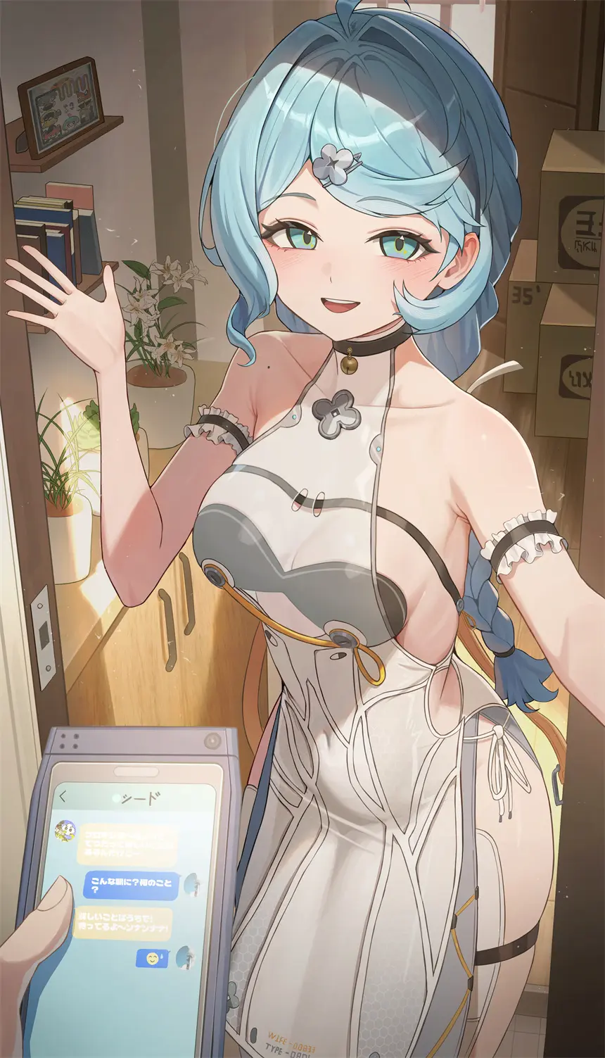 绝区零 席德 可爱少女 游戏壁纸 手机壁纸