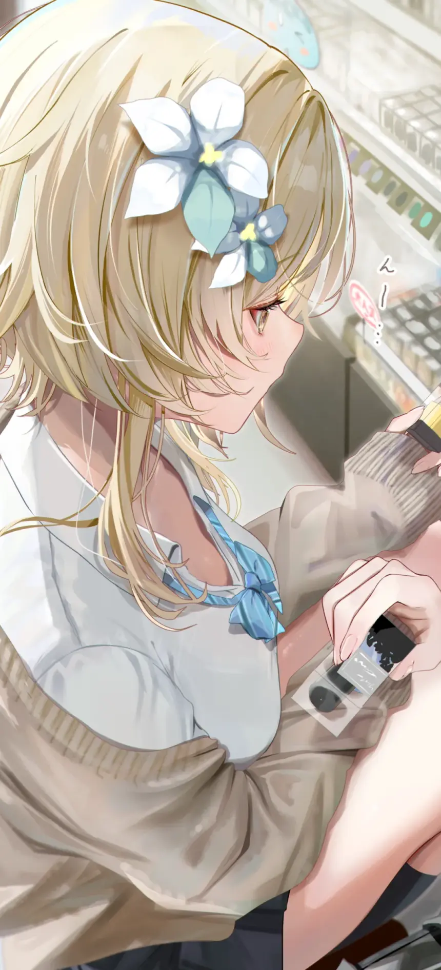 原神 荧 口红 商场 化妆品 游戏壁纸 手机壁纸