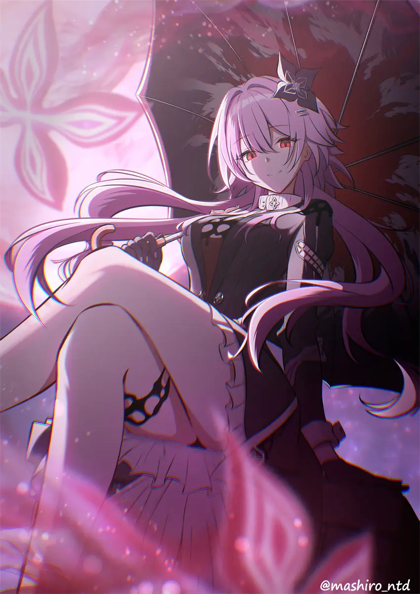 崩坏：星穹铁道 长夜月 雨伞 游戏壁纸 手机壁纸