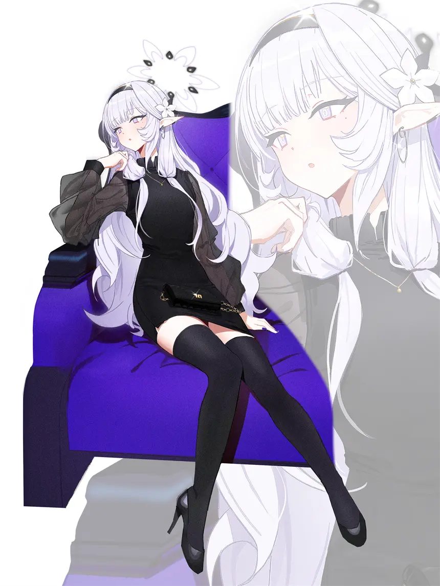 蔚蓝档案 明星日鞠 可爱 绝对领域 兽耳 游戏壁纸 手机壁纸