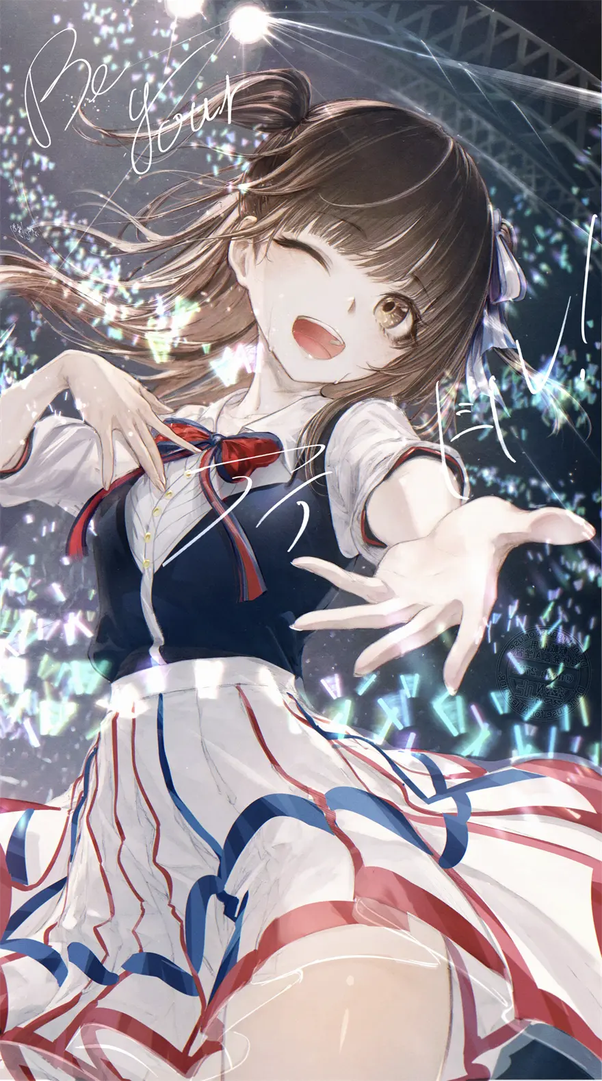 虚拟偶像 闪耀路标 玉城杏夏 动漫壁纸 手机壁纸