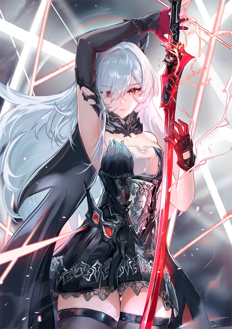 二重螺旋 白发 DNAUGC 游戏壁纸 手机壁纸