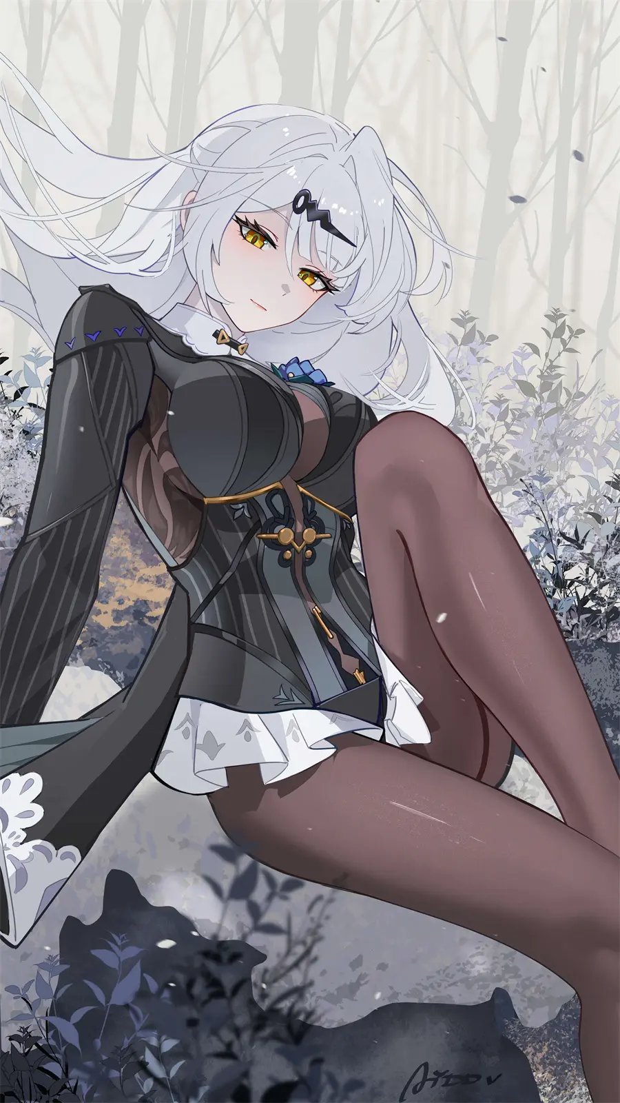 手机壁纸 绝区零 仪玄 师父 白发 随便观 游戏壁纸