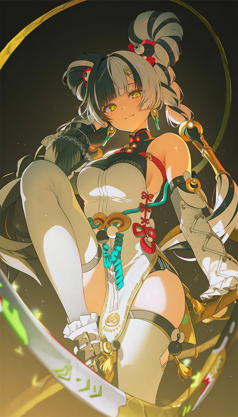 绝区零 琉音 双马尾 Dialyn 游戏壁纸 2K壁纸 手机壁纸