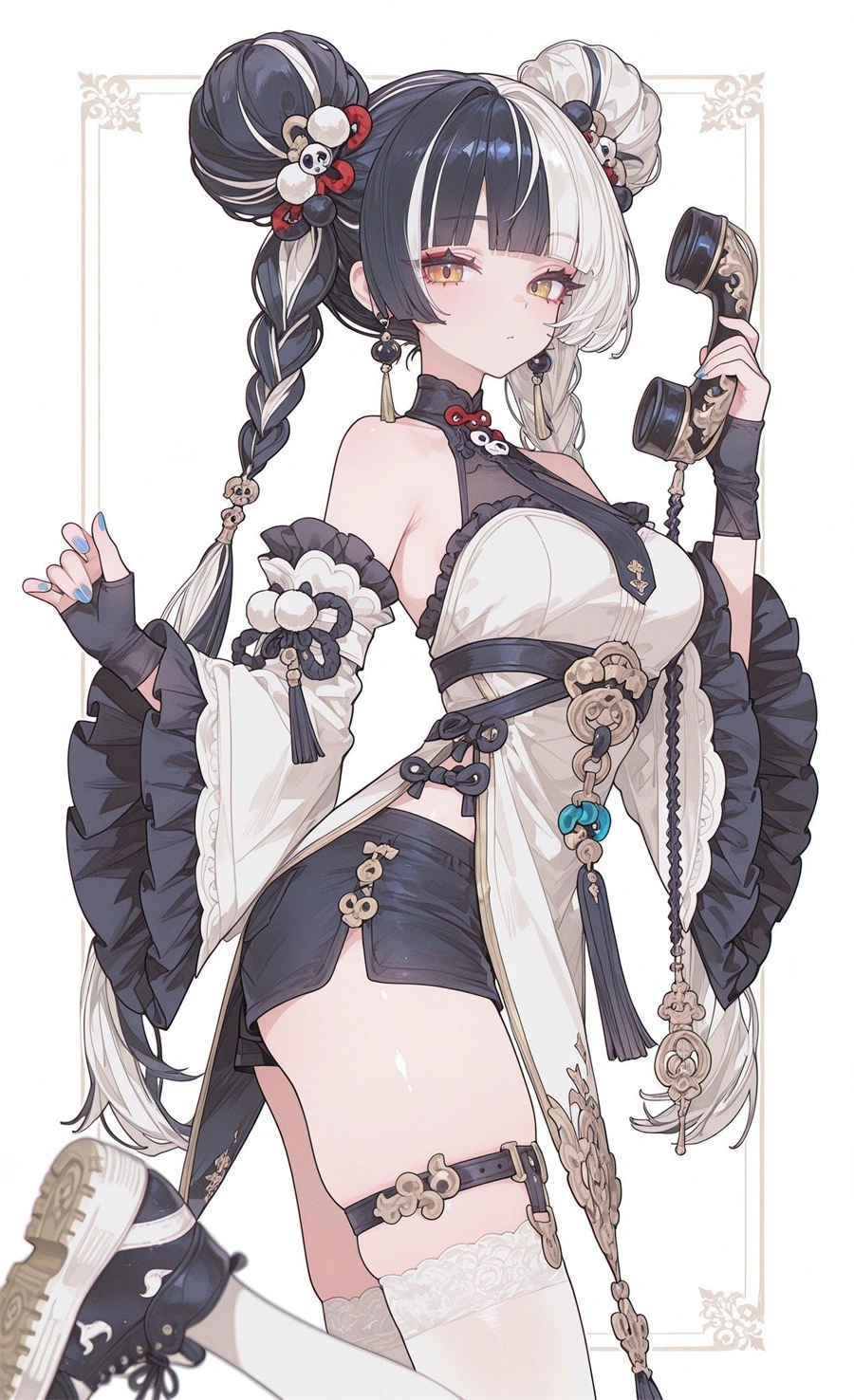 绝区零 琉音 双马尾 Dialyn 游戏壁纸 4K壁纸 手机壁纸