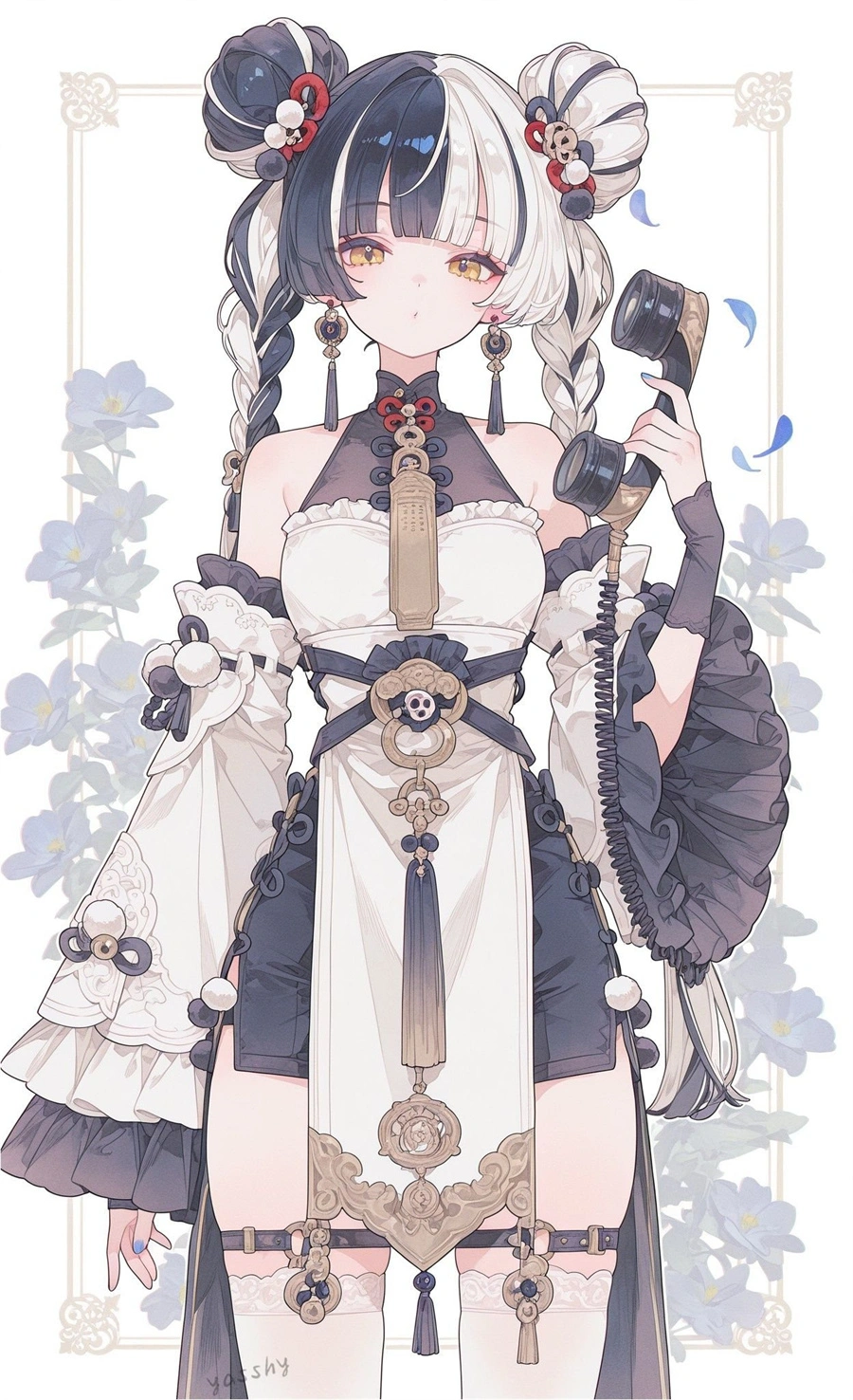 绝区零 琉音 双马尾 Dialyn 游戏壁纸 4K壁纸 手机壁纸