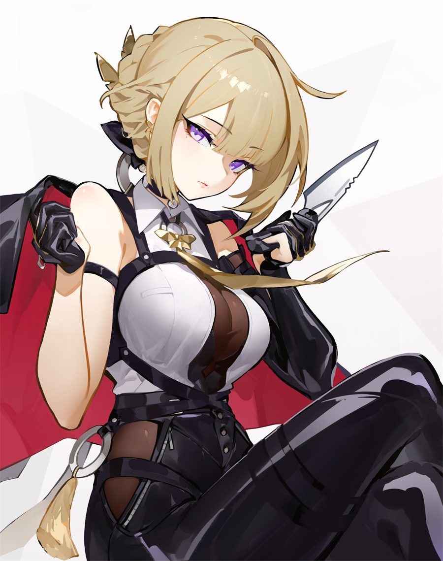 手机壁纸 绝区零 伊芙琳 皮衣 游戏壁纸 2K壁纸