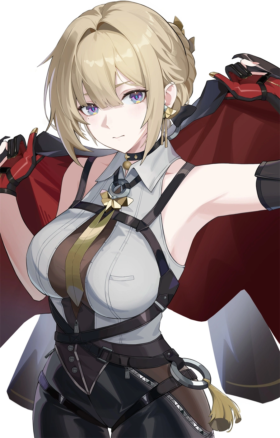 手机壁纸 绝区零 伊芙琳 皮衣 游戏壁纸 4K壁纸