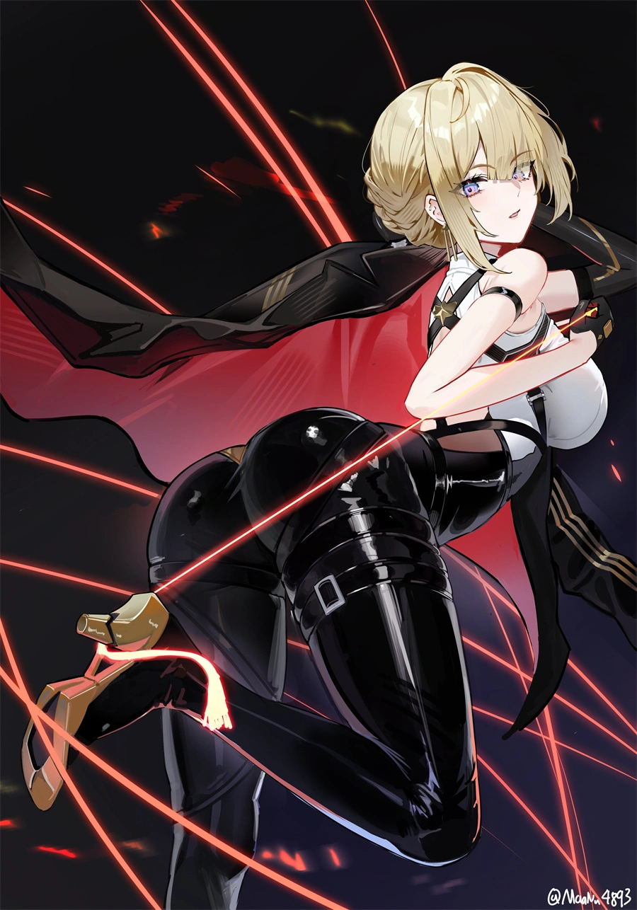 手机壁纸 绝区零 伊芙琳 皮衣 游戏壁纸 3K壁纸