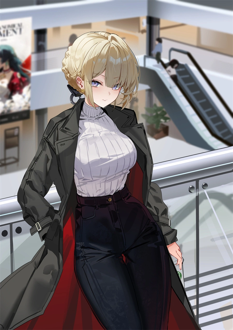 手机壁纸 绝区零 伊芙琳 皮衣 游戏壁纸 5K壁纸
