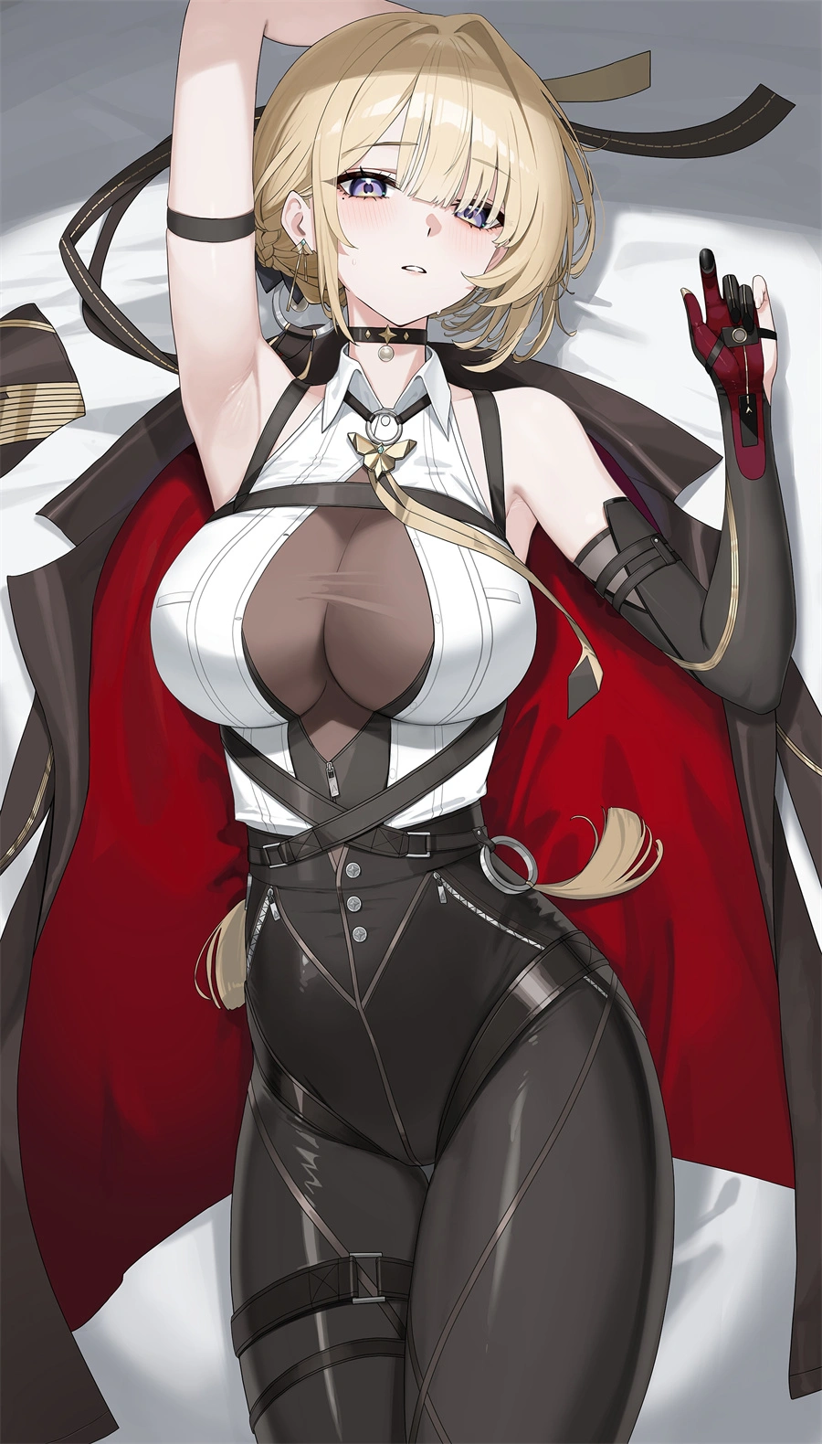 手机壁纸 绝区零 伊芙琳 皮衣 游戏壁纸 3K壁纸