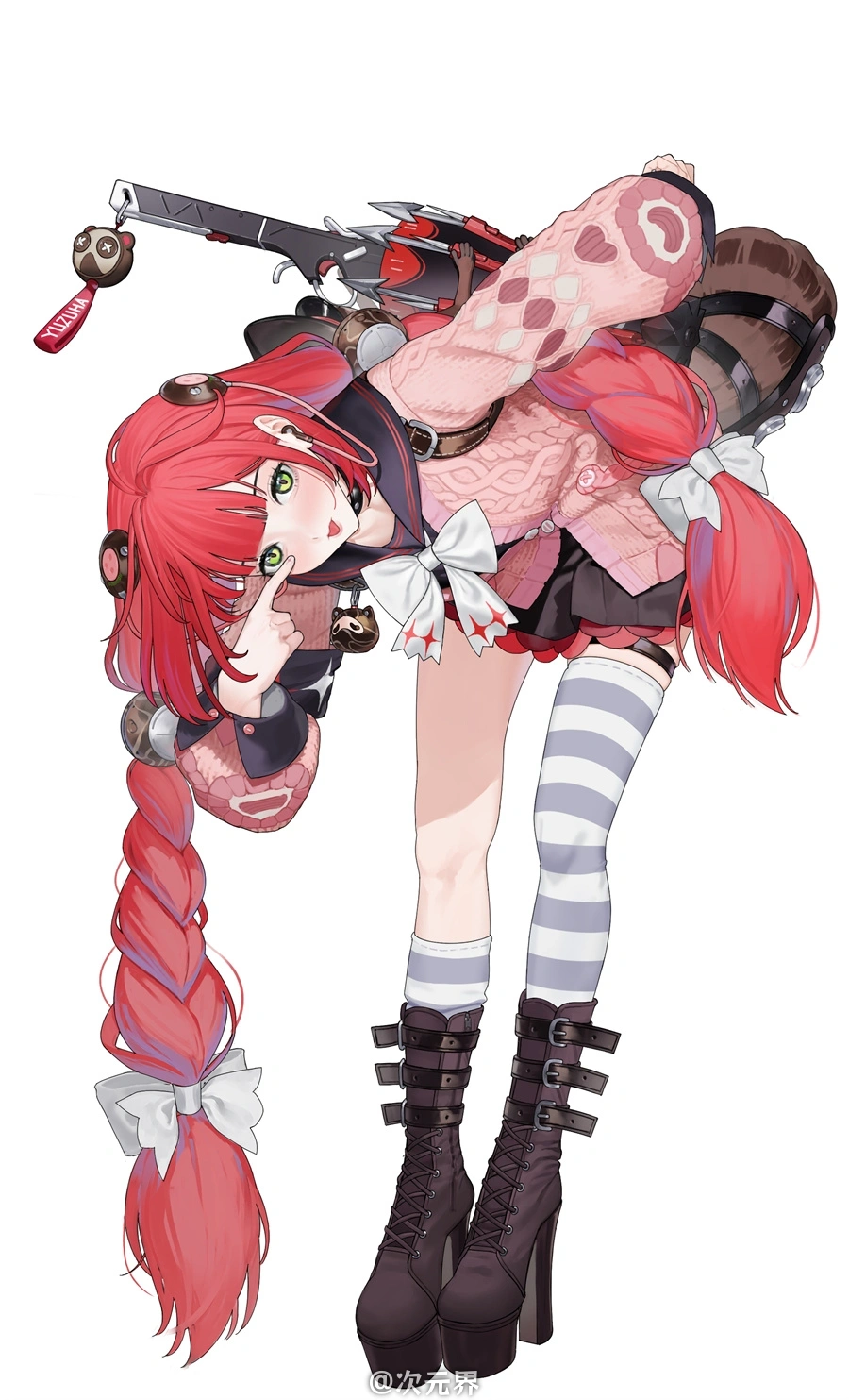 手机壁纸 绝区零 浮波柚叶 原皮 可爱少女 游戏壁纸