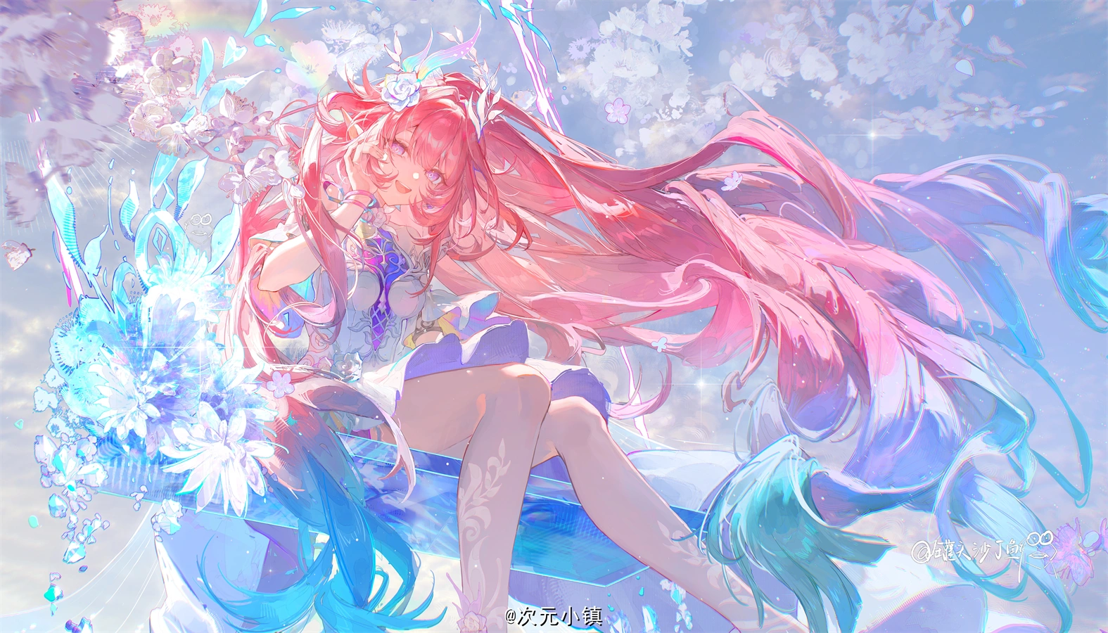 崩坏：星穹铁道 昔涟 粉毛美少女 游戏壁纸 电脑壁纸