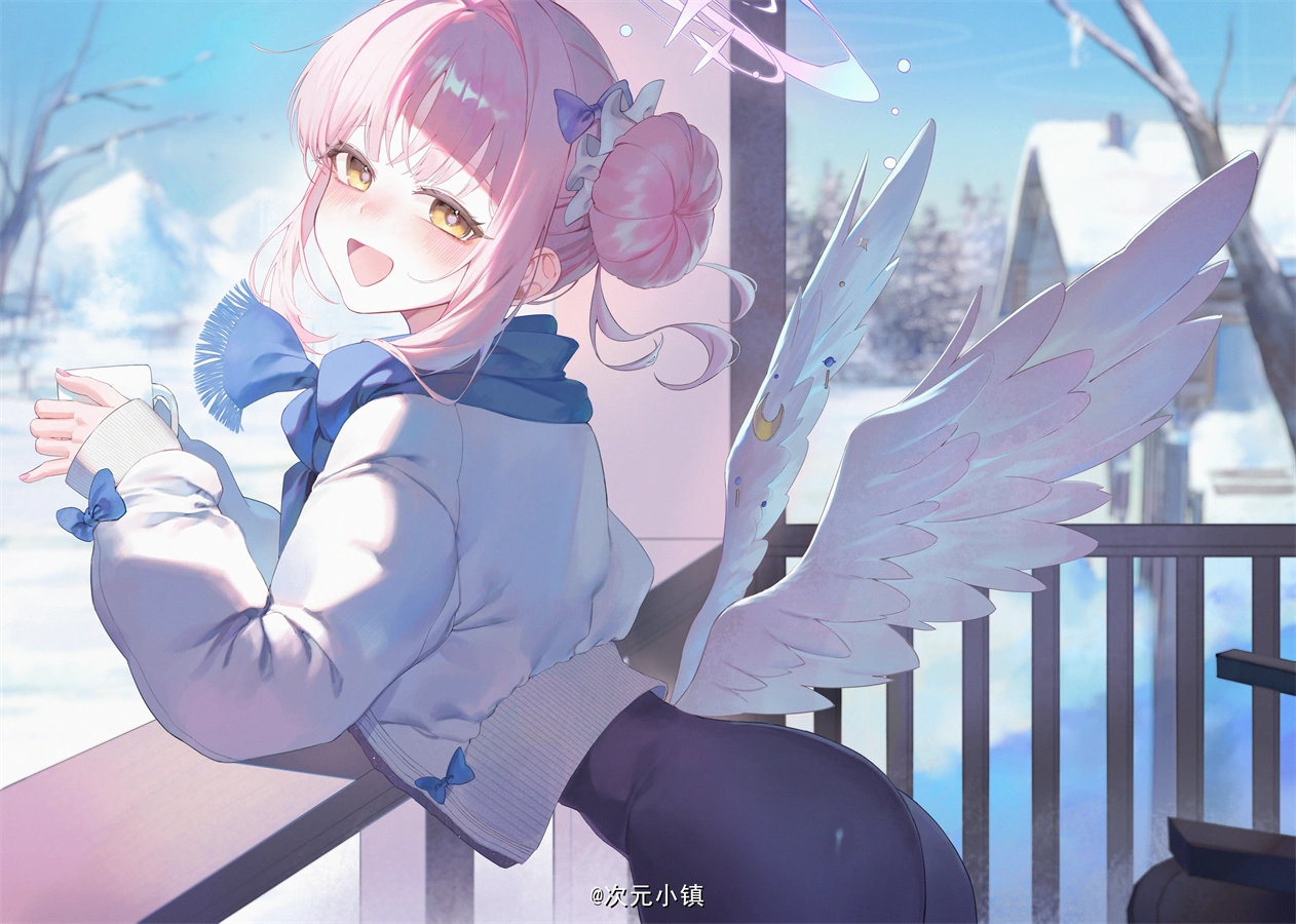 蔚蓝档案 圣园未花 Mika 粉毛 电脑壁纸 游戏壁纸 4K壁纸