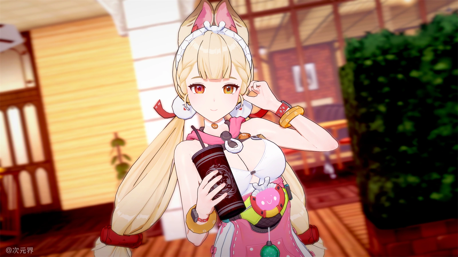 绝区零 爱丽丝 泳装 游戏壁纸 电脑壁纸 2K壁纸