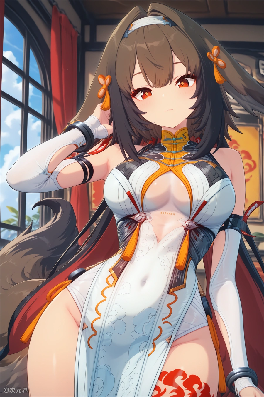 绝区零 叶瞬光 小光 小狐狸 游戏壁纸 手机壁纸 2K壁纸