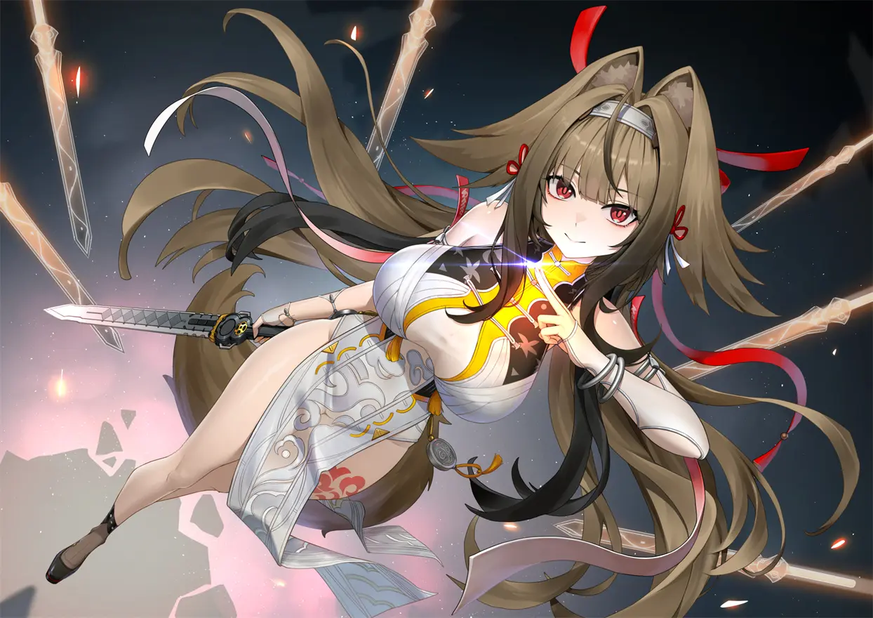 绝区零 叶瞬光 小光 小狐狸 游戏壁纸 电脑壁纸 2K壁纸