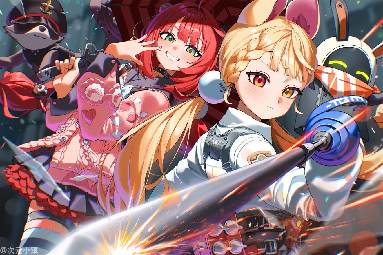 绝区零 爱丽丝 柚叶 泳装 游戏壁纸 电脑壁纸 2K壁纸