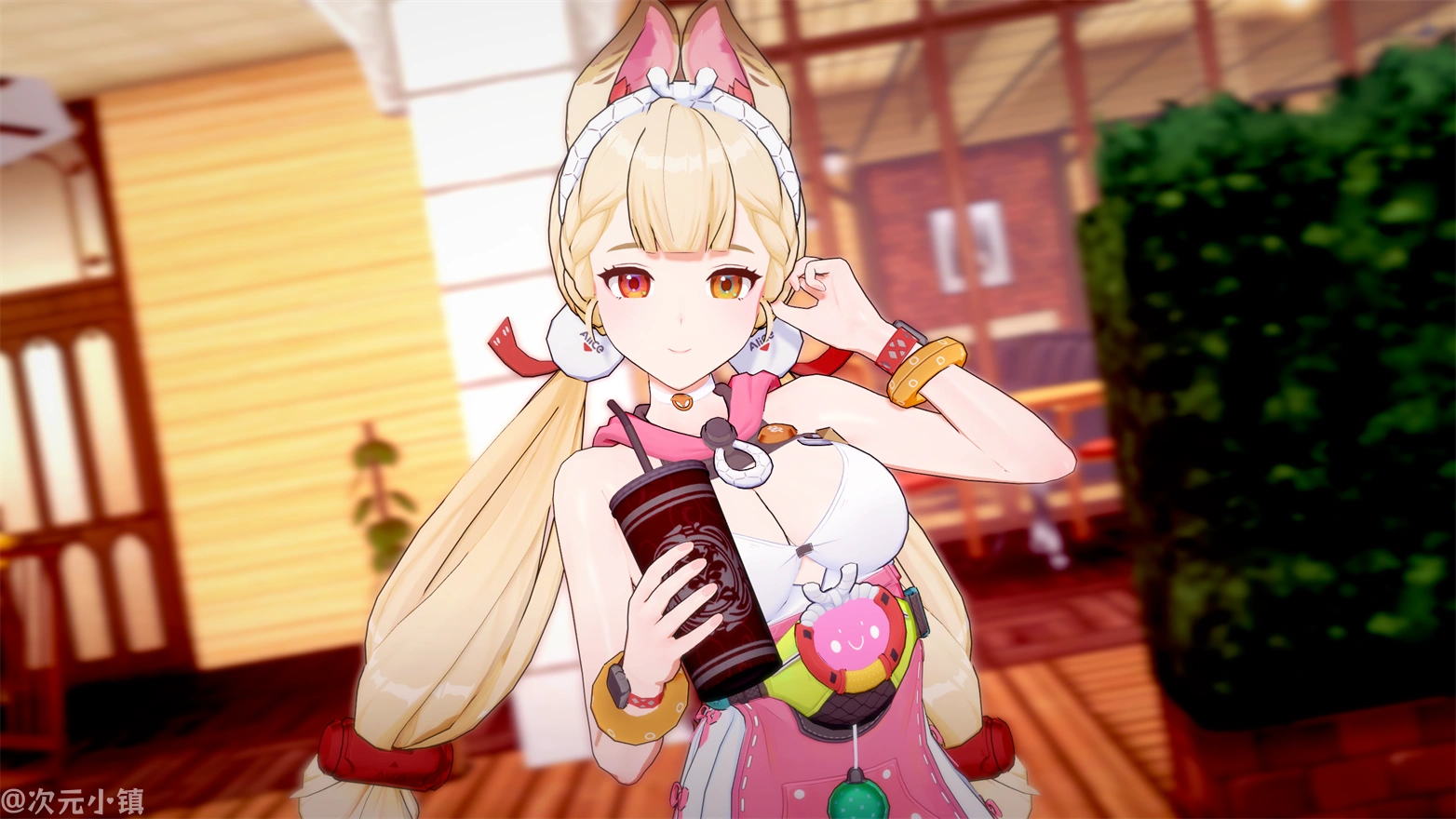 绝区零 爱丽丝 泳装 游戏壁纸 电脑壁纸 2K壁纸