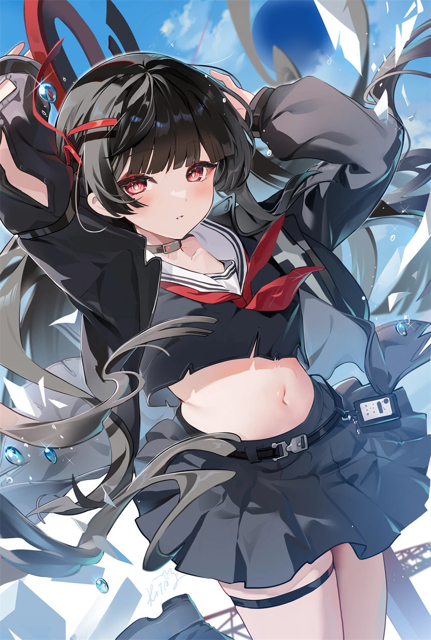 鸣潮 千咲 水手服 手机壁纸 游戏壁纸 2K壁纸