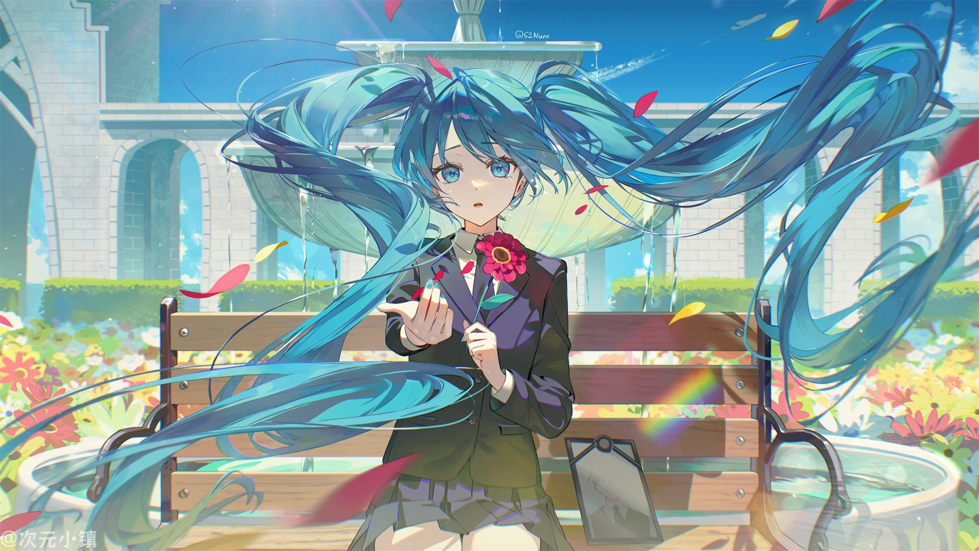 虚拟偶像 初音未来 Miku 动漫壁纸 电脑壁纸 4K壁纸