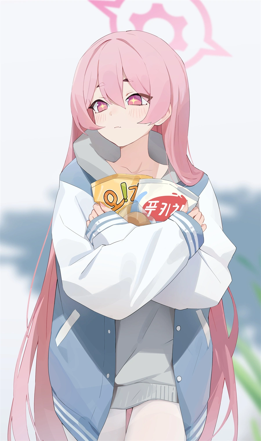 游戏壁纸 蔚蓝档案 黒崎コユキ 黑崎小雪 粉毛美少女 手机壁纸 6K壁纸