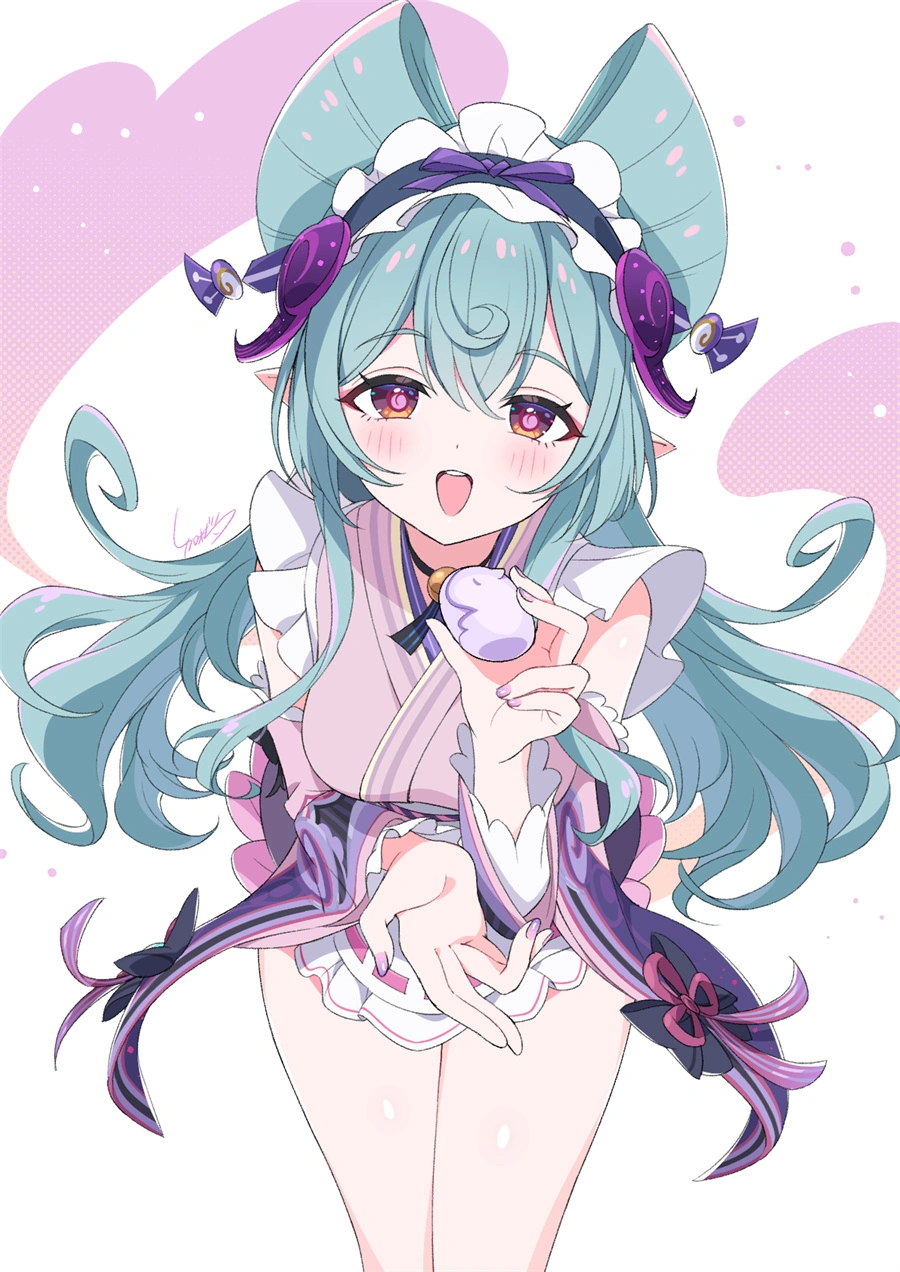 游戏壁纸 原神 梦见月瑞希 可爱妹子 手机壁纸