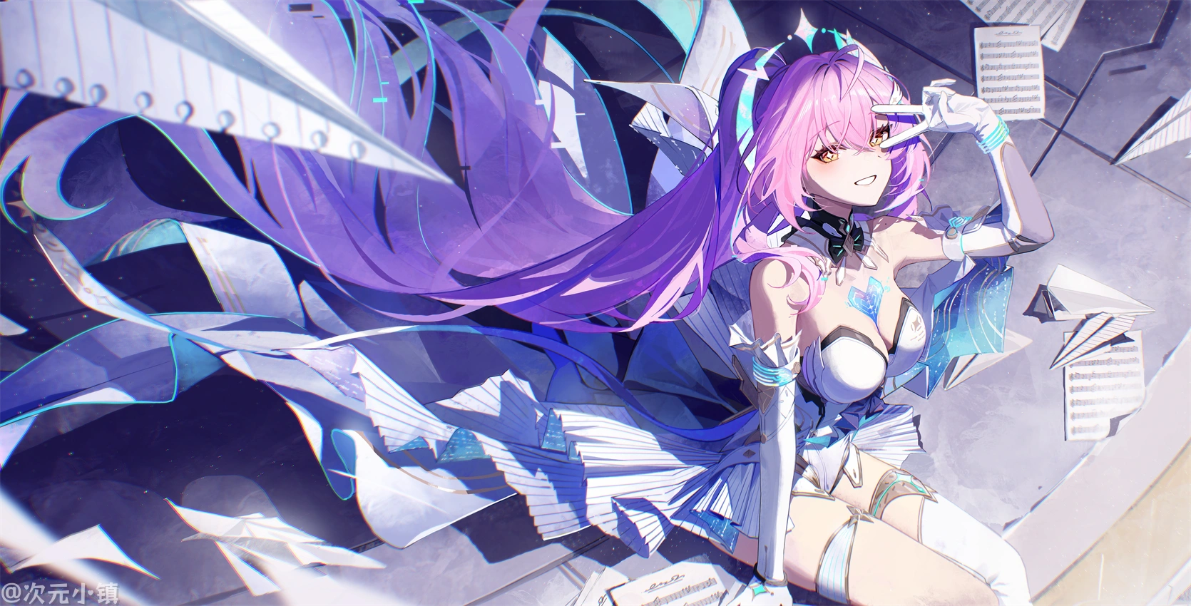 鸣潮 爱弥斯 粉毛少女 电脑壁纸 游戏壁纸 6K壁纸