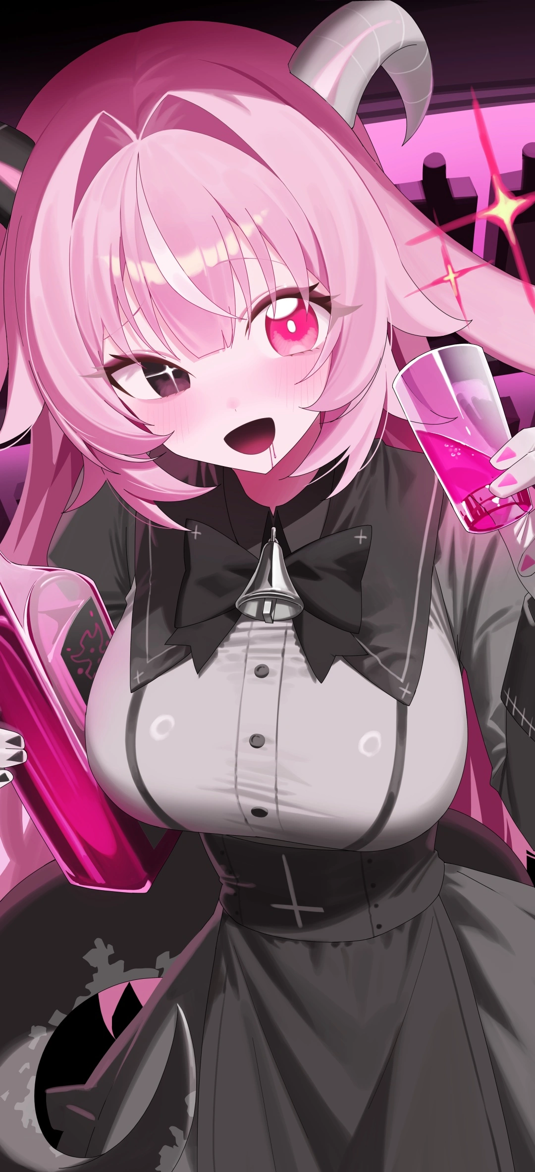 FemmeFA 鬼娘 手机壁纸 动漫壁纸
