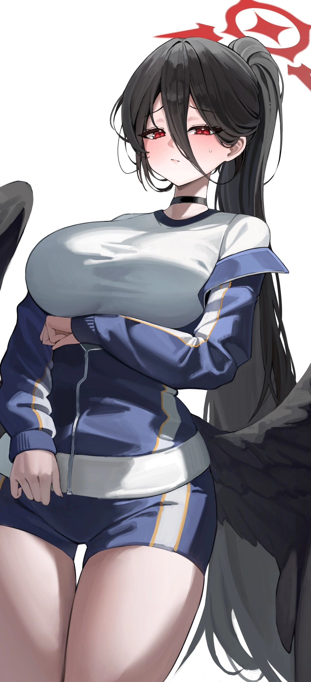 蔚蓝档案 羽川莲见 体操服 手机壁纸 游戏壁纸 5K壁纸